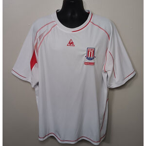 Vintage STOKE CITY FC 3XL Size 54/56 Soccer Football Jersey Le Coq Sportif